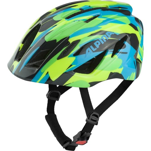 Photo produit de Alpina Pico Casque pour Enfants - neon-green blue gloss