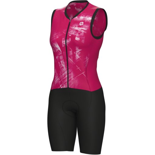 Bild von Alé PRAGMA Mirror Ärmelloser Racesuit Damen - strawberry