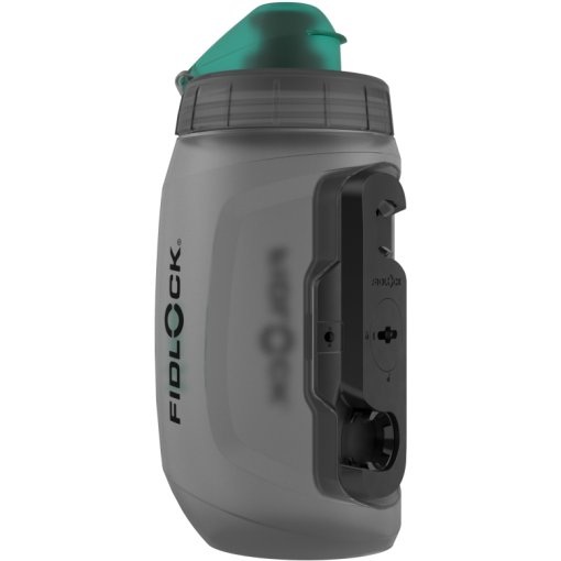 Foto de Fidlock Bidón - Twist Single Antibacterial + Bottle Connector - 450ml | transparent black