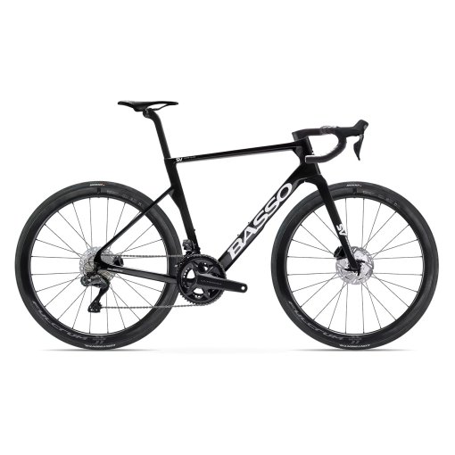 Picture of Basso SV - Ultegra Di2 / Fulcrum Wind 42 - Carbon Road Bike - 2026 - pure black