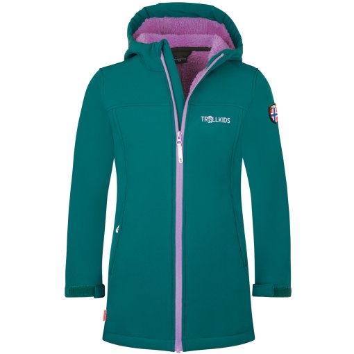 Foto de Trollkids Abrigo Niña - Kristiansand - Midnight Petrol/Deep Violet