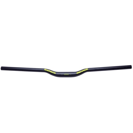 Produktbild von Sixpack Menace725 31,8mm Riser MTB-Lenker - black / neon yellow