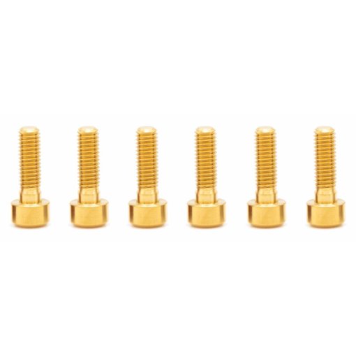 Immagine prodotto da OAK Components Kit di Viti Titanio - M5x16mm - oro