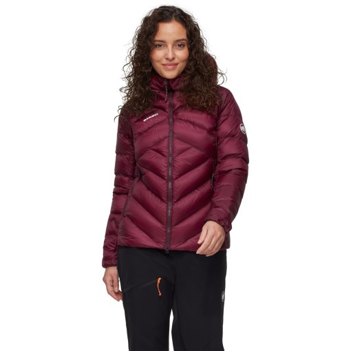Produktbild von Mammut Taiss Isolationsjacke mit Kapuze Damen - vin-black