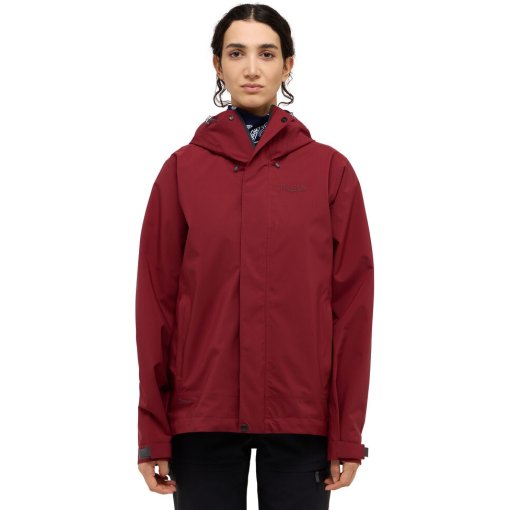 Foto de Haglöfs Chaqueta impermeable Mujer - Breeze Proof - carmine red 5RC