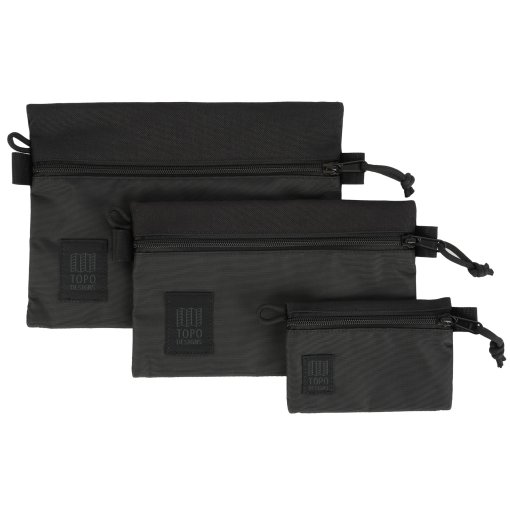Foto de Topo Designs Juego Bolsas Accesorios - Negro/Negro/Negro