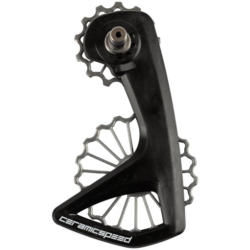 Immagine prodotto da CeramicSpeed Sistema di Pulegge Cambio - OSPW RS - 3D Ti | Cuscinetti Rivestiti | per Shimano Dura Ace/Ultegra Di2 (R9250/R8150) - titanio