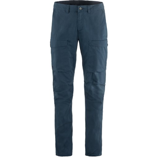 Foto de Fjällräven Pantalon Senderismo Hombre - Abisko Hybrid Trail - Regular - navy