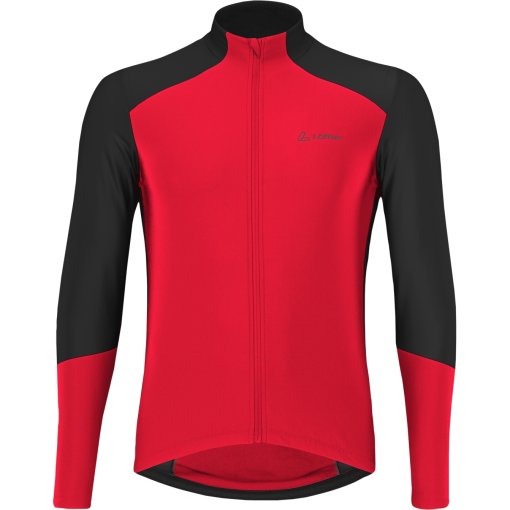 Productfoto van Löffler Combo Mid Fietsshirt met lange mouwen voor heren - red 551