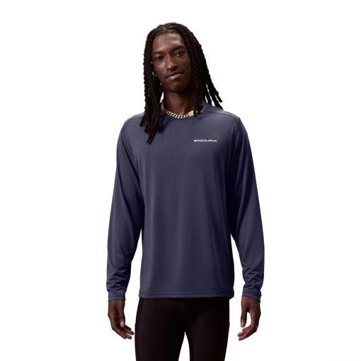 Photo produit de Endura Loop T-shirt technique à manches longues pour homme - carbon grey
