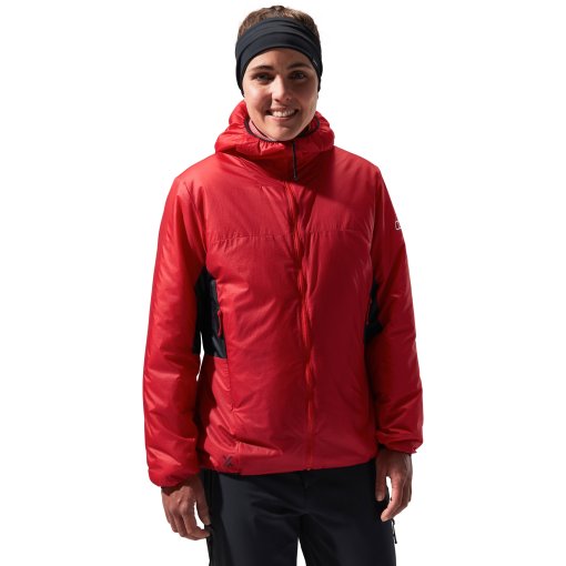 Foto de Berghaus Chaqueta Térmica con Capucha Mujer - MTN Arete LB - Goji Berry/Jet Black