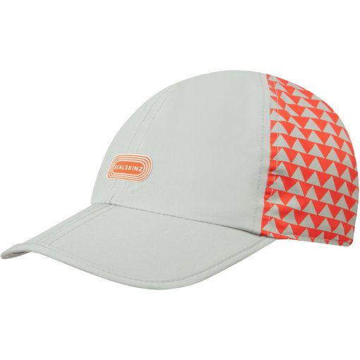 Zdjęcie: SealSkinz Wymondham Wodoodporna, Składana Czapka do Biegania - Printed - Grey