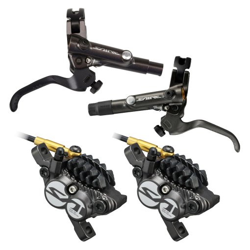 Immagine prodotto da Shimano Saint BL-M820 + BR-M820 Freno a Disco Idraulico - I-Spec B - J-Kit - Set FW + RW