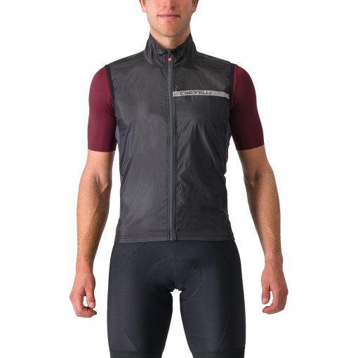 Foto de Castelli Chaleco Hombre - Squadra Stretch - negro light /gris oscuro