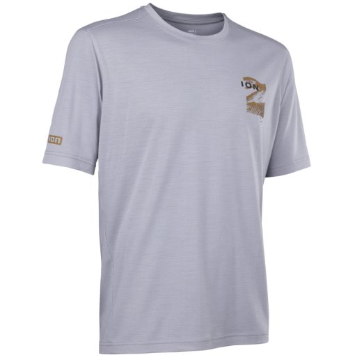 Produktbild von ION Bike Ionic Merino Kurzarmtrikot Herren - Frosted Grey