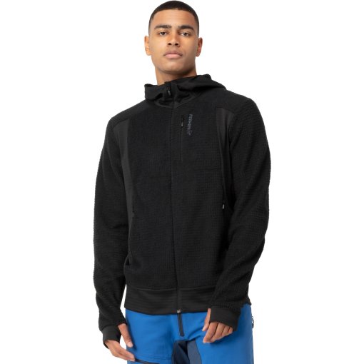 Foto de Norrona Chaqueta Hombre - falketind Alpha120 Zip Hood - Caviar