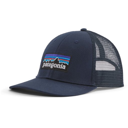 Photo produit de Patagonia Casquette - P-6 Logo LoPro Trucker - New Navy