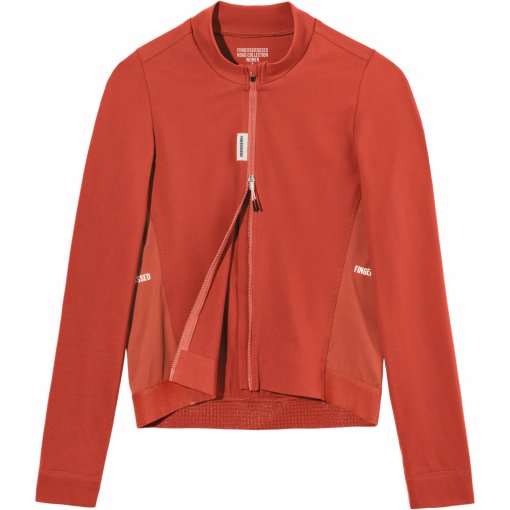 Productfoto van FINGERSCROSSED Road Thermal Fietsshirt met Lange Mouwen Dames - Jaspis