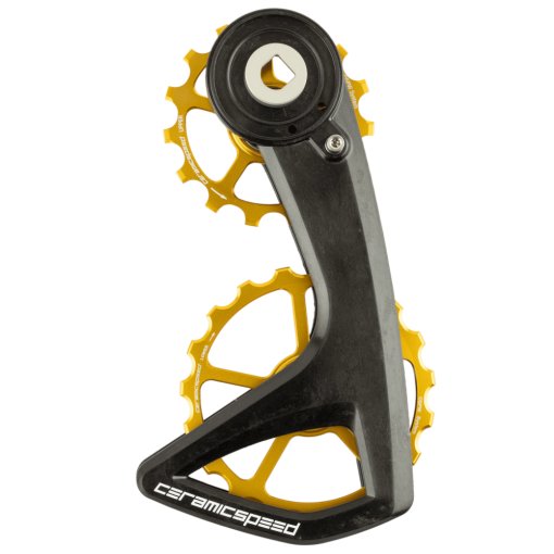 Picture of CeramicSpeed OSPW RS Derailleur Pulley System - 5-Spoke | for SRAM RED D1/E1 / Force D1 AXS V3 - gold