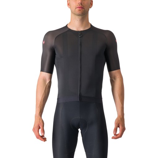 CASTELLI ENTRATA JACKET レッド/ブラックライト M Men ENTRATA JACKET - Castelli Cycling
