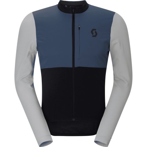 Picture of SCOTT Endurance Warm Longsleeve Jersey Men - black/dusk blue