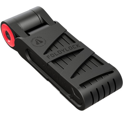 Produktbild von Seatylock Foldylock - 90 cm Faltschloss - schwarz/rot