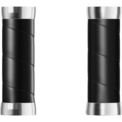Brooks Slender Leather Grips 130/130 mm - black | BIKE24