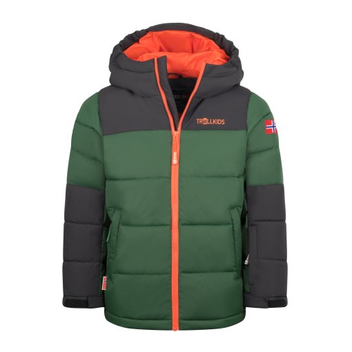 Produktbild von Trollkids Narvik PRO Jacke Kinder - Forest Green/Navy