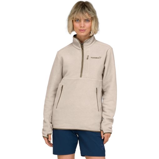 Foto de Norrona Jersey Unisex - femund warm2 Half-Zip - Pure Cashmere