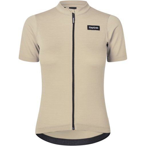 Productfoto van GripGrab EXPLR Merinotech Fietsshirt Korte Mouwen Dames - Beige