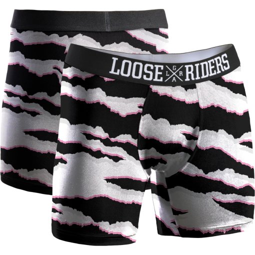 Foto de Loose Riders Calzoncillo Bóxer Hombre - Pack de 2 - Shred white