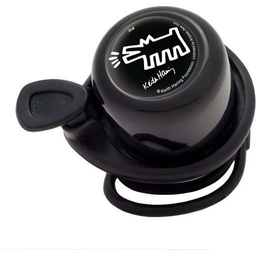 Productfoto van Liix Scooter Bell fietsbel - Keith Haring Dog Black