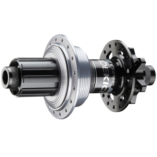 Foto de e*thirteen Buje Trasero - Sidekick - 6 Agujeros | 12x148mm Boost - HG - black/sterling silver