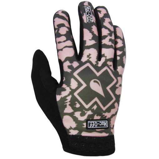 Foto de Muc-Off Guantes MTB - Green / Pink Leopard