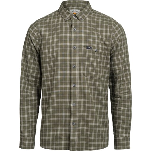 Productfoto van Lundhags Rutu Herenoverhemd - Forest Green 67200