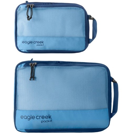 Foto de Eagle Creek Organizadores de Maletas - Pack-It™ Reveal Compression Cube S/M Set - blue dawn