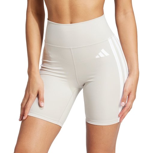 Foto de adidas Pantalones cortos 7&quot; Mujer - Optime Essential 3-Stripes - wonder alumina/white JE2940