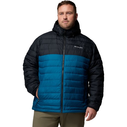 Produktbild von Columbia Powder Lite II Kapuzenjacke Herren - Phoenix Blue/Black