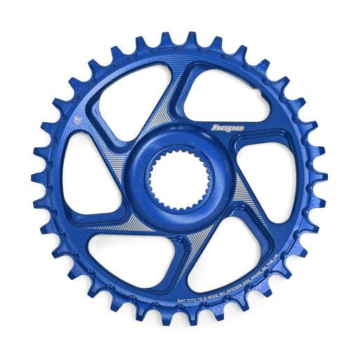 Produktbild von Hope R22 E-Bike Kettenblatt | Direct Mount | für Bosch Gen.4 - blau