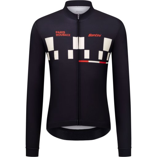 Immagine prodotto da Santini Maglia a Maniche Lunghe Uomo - Paris Roubaix Winter RE218675CGIBUS - Print
