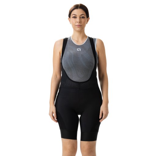 Foto de Alé Culotte Corto con Tirantes Mujer - OFF ROAD - GRAVEL Stones Cargo - negro