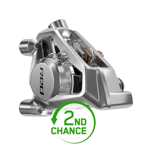 Image of SRAM RED AXS HRD Brake Caliper | Flat Mount | Front/Rear - 11.5018.050.006 - silver - 2nd Choice