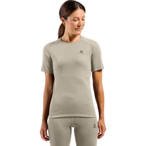 Foto de Odlo Camiseta Interior Mujer - Active Warm - agate gray