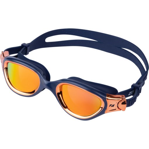 Immagine prodotto da Zone3 Occhialini da Nuoto - Venator-X - Polarizzato - navy/copper -  polarized revo gold lens