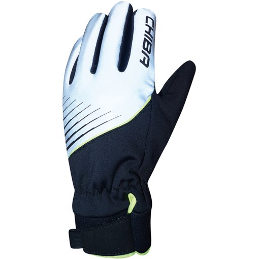 Foto de Chiba Guantes Ciclismo Niños - Waterproof - silver reflective/black