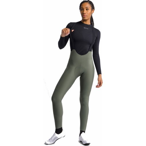 Slika izdelka Sportful Pulse Ženske kolesarske hlače z naramnicami - 301 Green Thyme