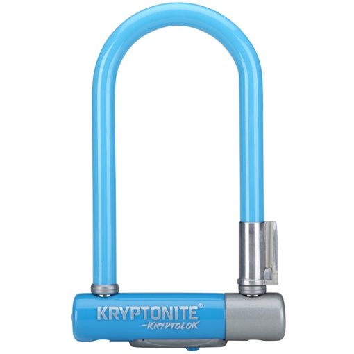 Foto de Kryptonite Candado en U 82x178mm - KryptoLok Series 2 Mini-7 - Light Blue