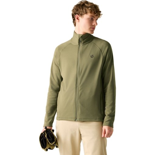 Produktbild von Dare 2b Fuse Up Full Zip Stretch Midlayer Herren - 0GH Martini Olive
