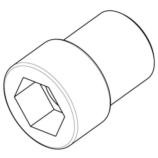 Immagine prodotto da Sixpack - End Nut for Millenium 2.0 Pedals - 991896 / 991896
