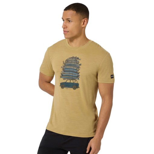 Bild von SUPER.NATURAL Surf Trip T-Shirt Herren - Sahara/Various